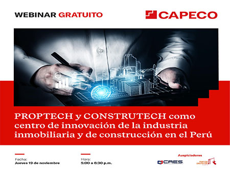 Webinar gratuito Proptech y Construtech